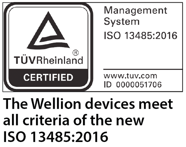 Wellion Messgeräte erfüllen die ISO 13485:2016