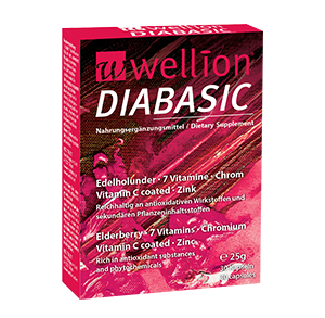 Wellion DIABASIC Nahrungsergänzung Verpackung