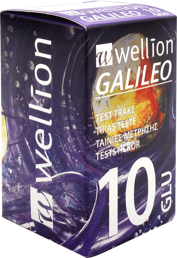 Wellion GALILEO Blutzucker-Teststreifen Verpackung